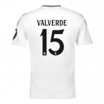 Günstige Fußballtrikots Real Madrid Valverde 15 Heimtrikot 2024-25 Kurzarm